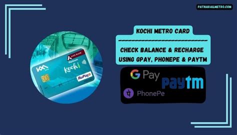 kochi metro smart card|kochi metro card recharge.